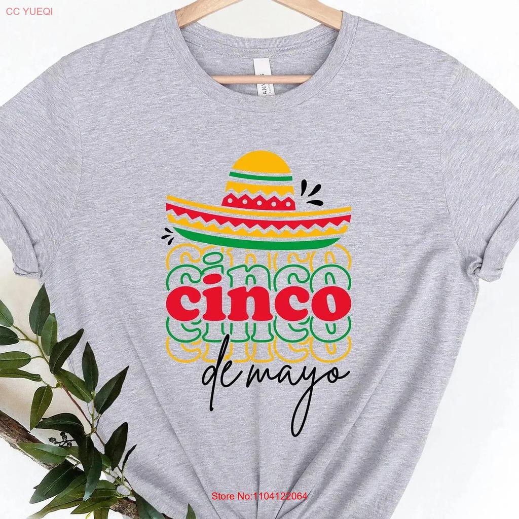 Cinco De Mayo T Shirt Hat Fiesta Party For Friend Mexican Vintage Versatile Graphic Fashion Streetwear Breathable