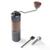 1 PC Manual Coffee Grinder Portable Mill 420stainless Steel Coffee Power Titanium Plating Burr Manual Coffee Grinders Coffeeware