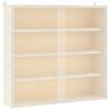 VidaXL Vitrine de collection en bois avec portes 40x8,5x37cm 4017385