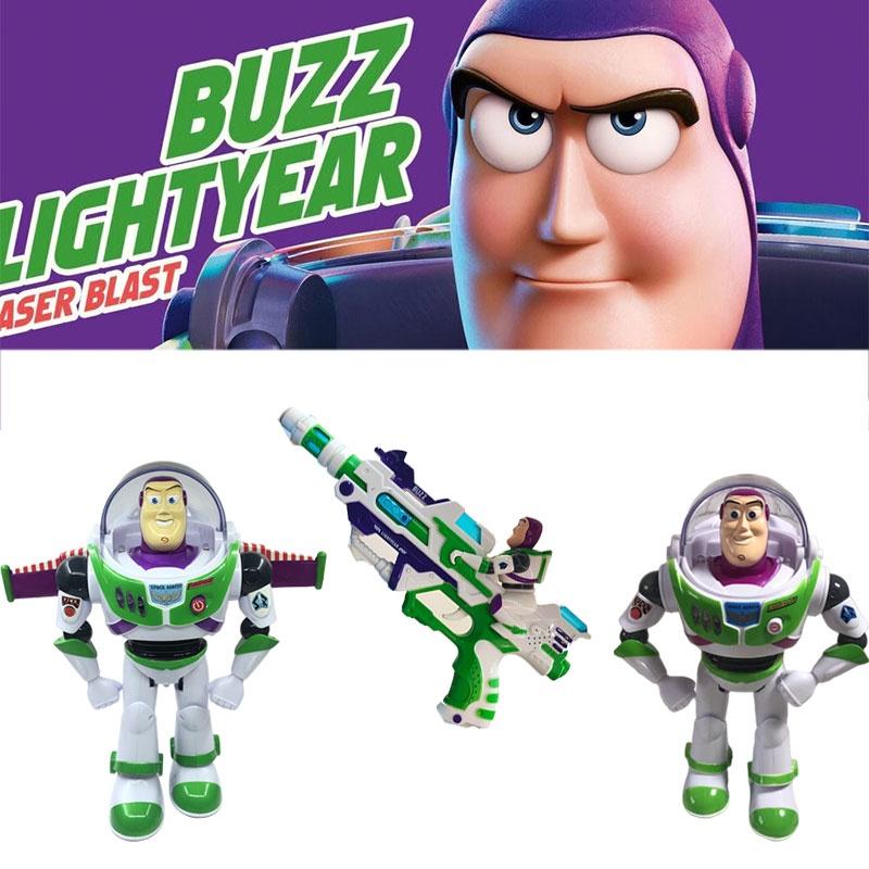 Interactive Buzz Lightyear Toy Story 4 Action Figure With Sound And Walking Features