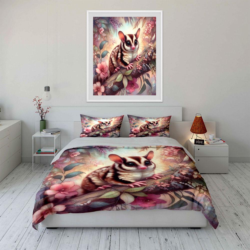 Whimsical forest critter charm Bedding sets Duvet covers Pillowcases(1* Duvet Cover 2* Pillowcases without duvet insert)
