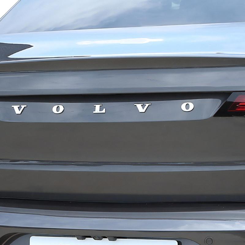 Volvo 3D ABS Letter Emblem Badge Car Trunk Tailgate Logo Sticker for XC60 XC90 S60 S90 V60 V90 V40 S80 Auto Exterior Accessories