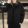 Men's Spring/Autumn Casual Stand-Collar Windbreaker Jacket