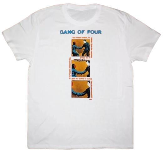 Gang of Four Band Tour Graphic Print Unisex T-Shirt Graphic Tee S
