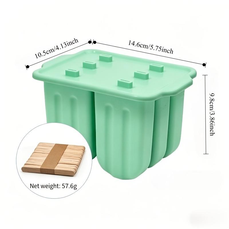 

Silicone Popsicle Mold with Lid, Kitchen Tools & Accessories, Practical Kitchen Items, Easy Release Ice Cream Making Mold