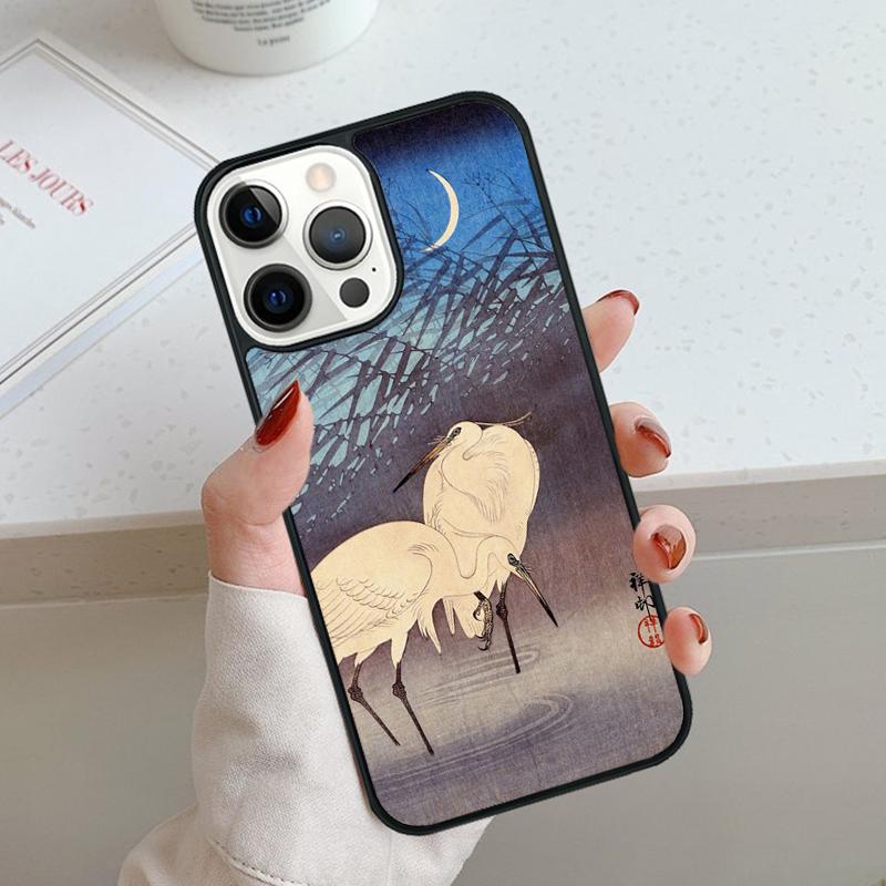 Ukiyo-e Japanese Style Art Painting Phone Case For iPhone 17 Air 11 12 13 14 15 16 Pro Max Cover For iPhone 17 Air Max Plus