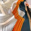 New Style Korean Mulberry Silk Scarf Scarf Scarf High-end Professional Scarf Fashionable and Versatile Summer