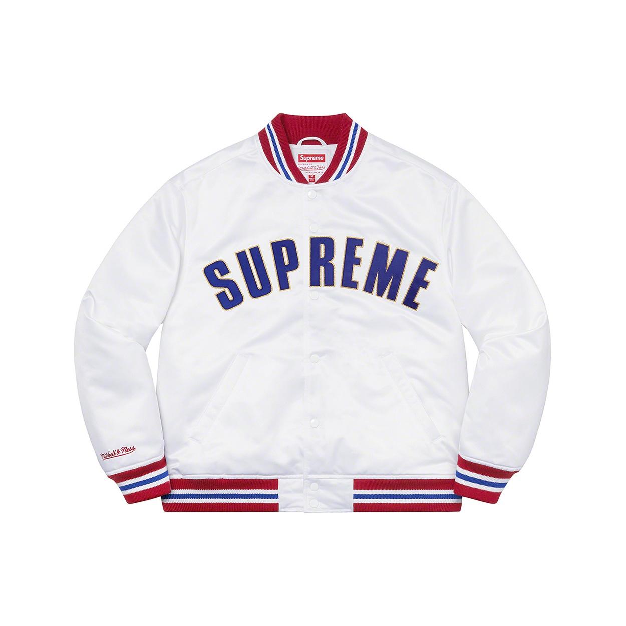 Supreme x Mitchell & Ness Satin