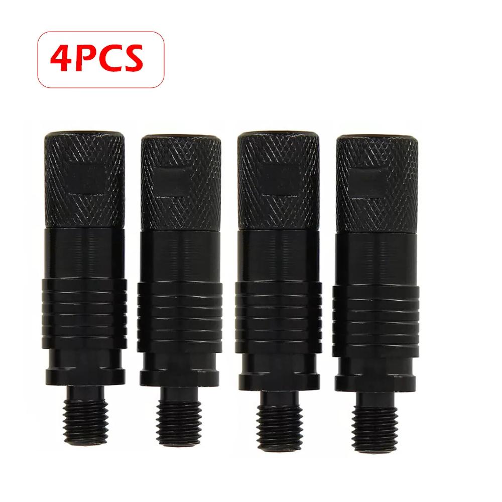 2/4pcs Fishing Rod Pod Connector Quick Release Bite Alarm Fishing Bank Stick Support Hold Connector Fishing Tool Accessories