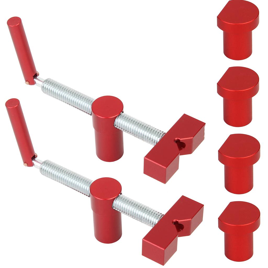 Woodworking Bench Dog Brake Inserts Workbench Fast Fixed Clip Clamp Aluminium Fixture Vise for 20mm Desktop Hole Carpenter Tools