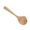 Wooden Soup Spoon Fine Polishing Handcrafted High Temperature Resistant Long Handle Wooden Spoons for Restaurant