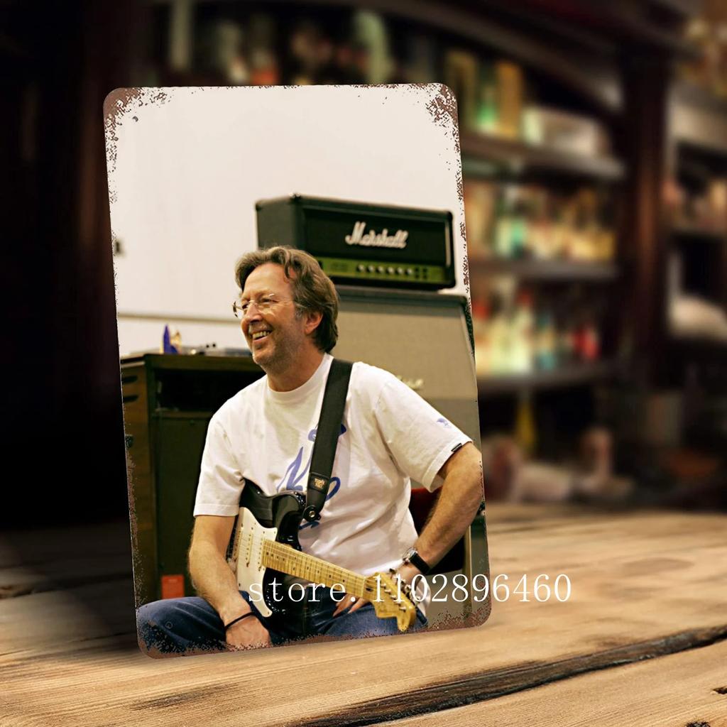 eric clapton Metal Plaques & Signs wall decor Vintage Tin Signs Captain Metal Poster Decor for Bar Pub Club Wall Decoration