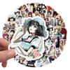 10/30/50pcs Anime Steins Gate Game Stickers Cartoon Makise Kurisu Shiina Mayuri Sticker Scrapbook Luggage Phone Graffiti Decals