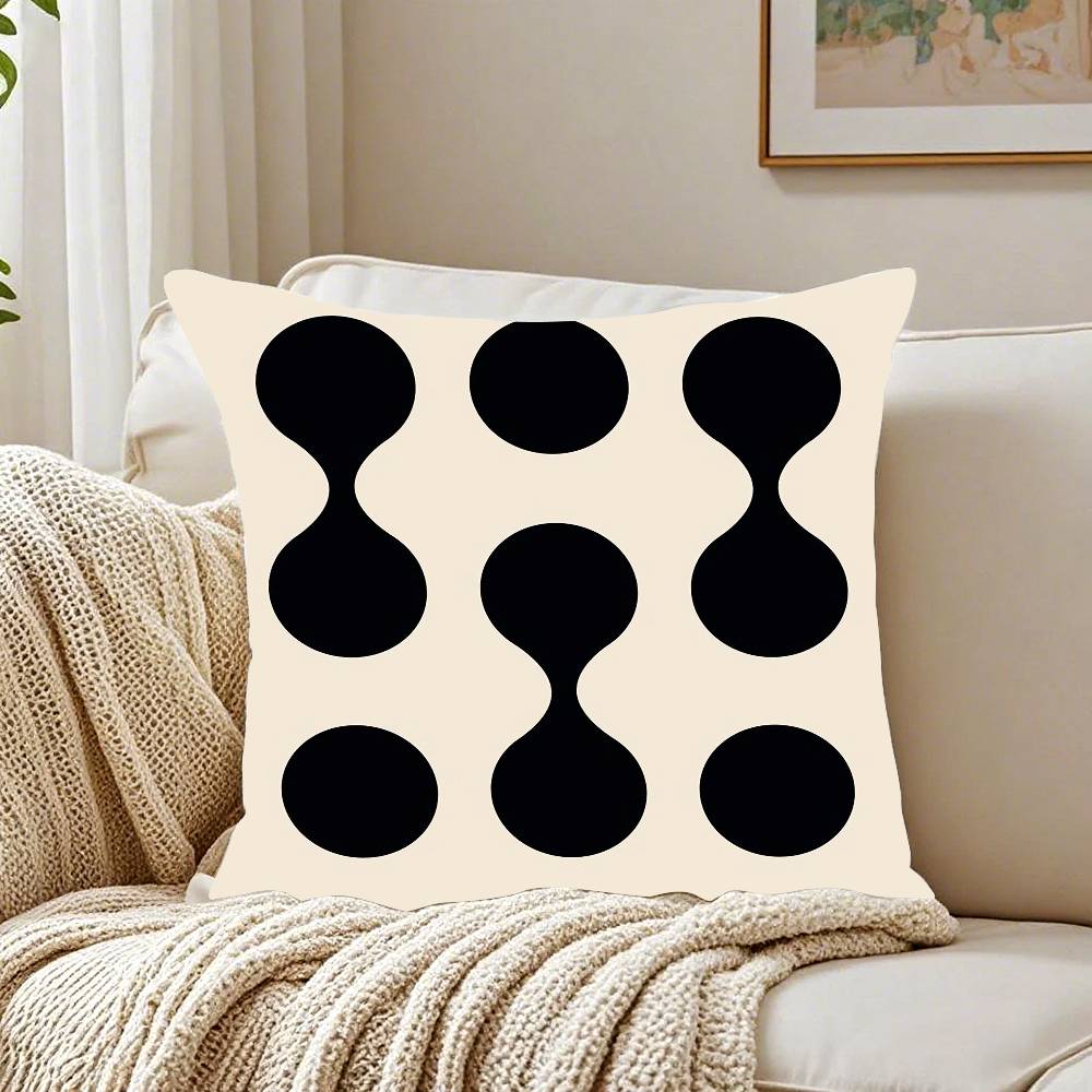 Home Decor Abstract Geometric Pattern Throw Pillow Covers Pattern Cushion Cover Suitable For Sofa Bedroom Car Pillow Cover
