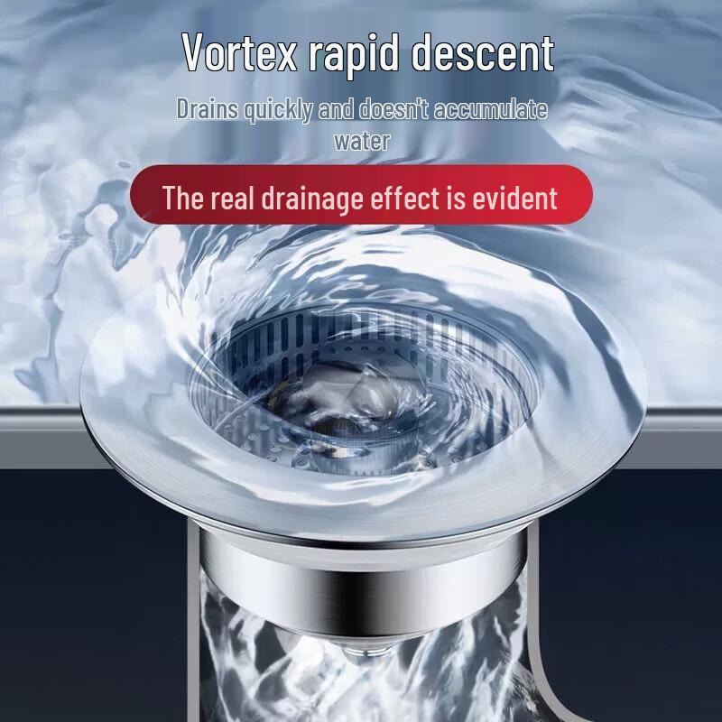 Stainless Steel Pop-up Sink Strainer