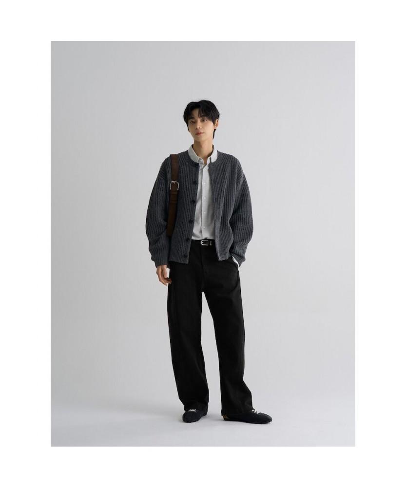 8seconds Bulky Round Cardigan Ash