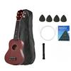 21 Inch Basswood Ukulele 4 Strings Small Acoustic Guitar Musical Instruments for Children Kids Beginners Playing Learning Toy