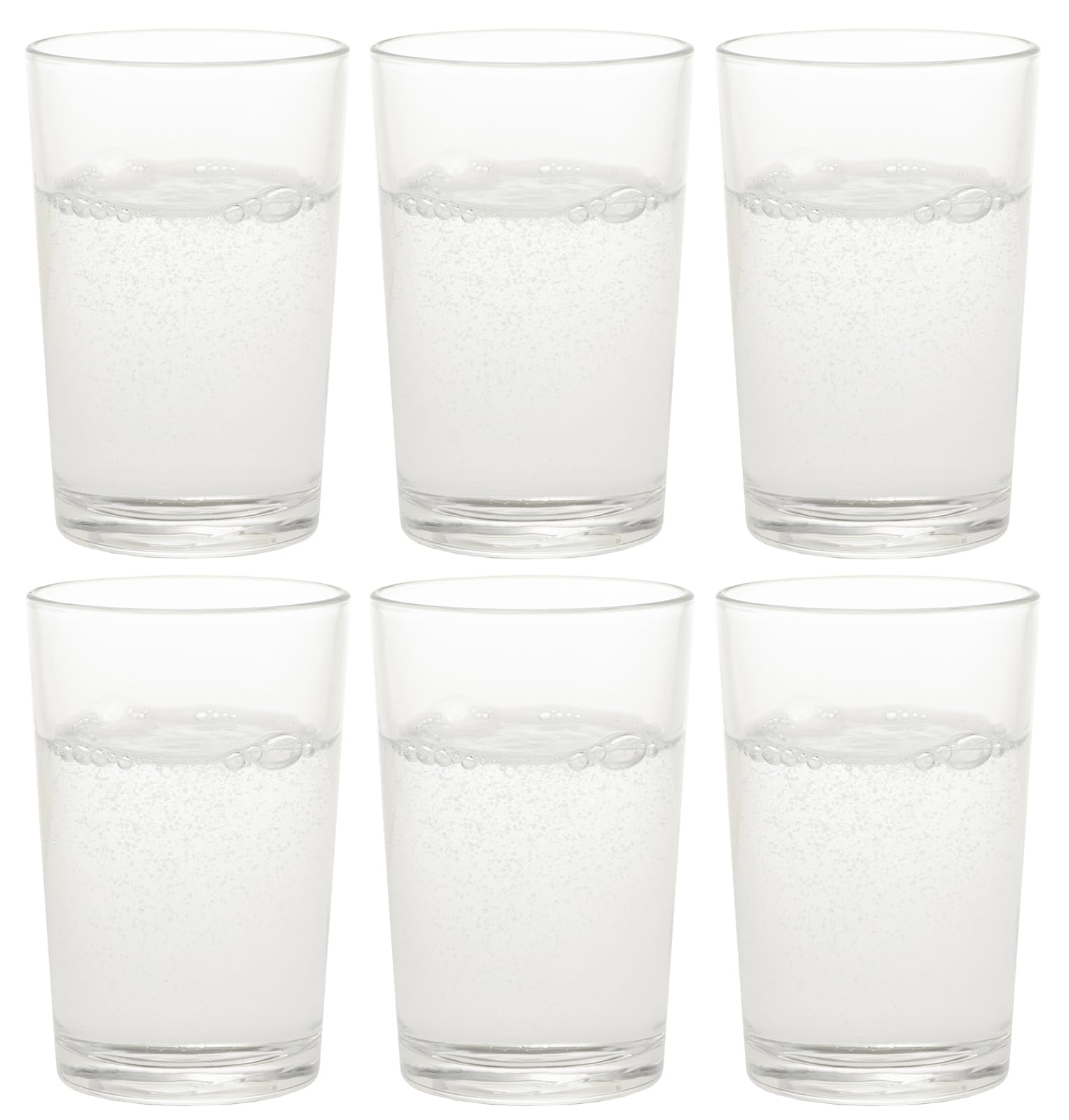 

Toyo Sasaki Glass Tumbler Glass Standard Press 6 Tumblers 170ml Set of 6 Made in Japan Dishwasher Safe Glass Cups Beer Glasses Commercial Glasses