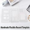 Handmade Flexible Record Template Flexible Ruler With Recording Templates
