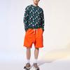 Anta X Oc Collaboration Life Series Panda Print Round Neck Long Sleeve Sweatshirt Men Sweatshirt Dark-Green 152020709H-2