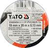 Insulating tapes 19mmx20mx0.13mm, mixed colors, set of 10 YT-8173 YATO