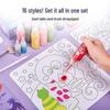 Milo Creative Sand Painting Set for Kids Ages 3-6: DIY Colored Sand Art for Early Childhood