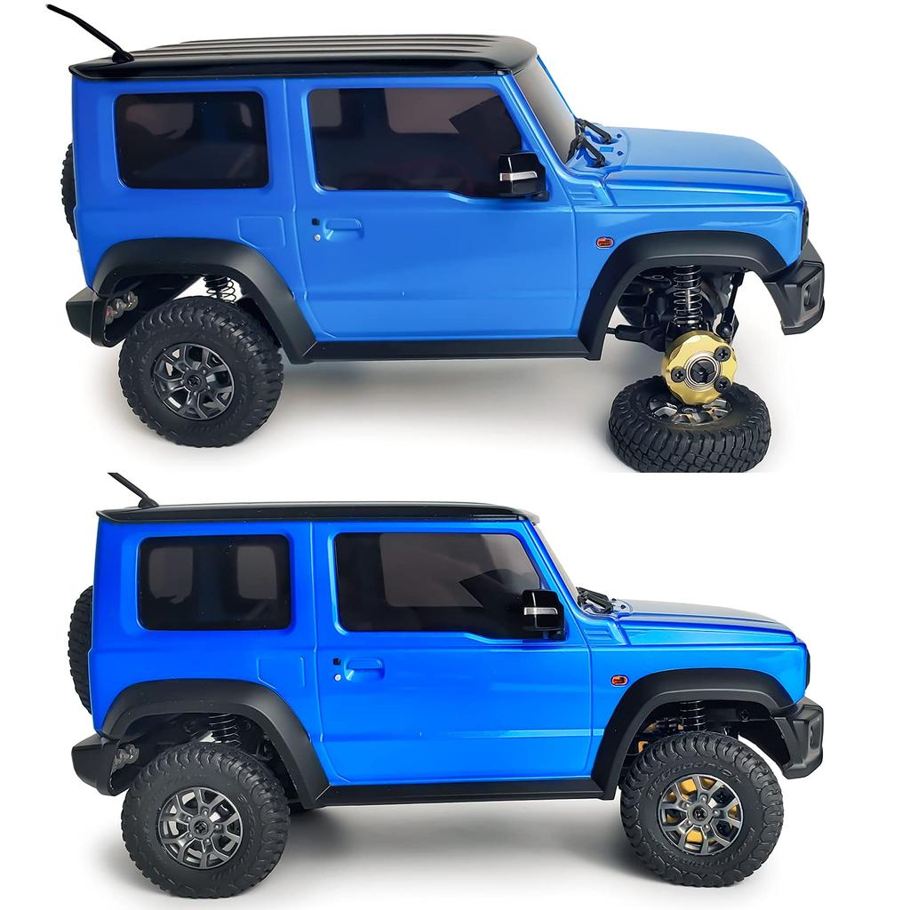 TRZX 2pcs 1/18 RC Brass Front Steering Knuckle RC Counterweight for Kyosho Jimny