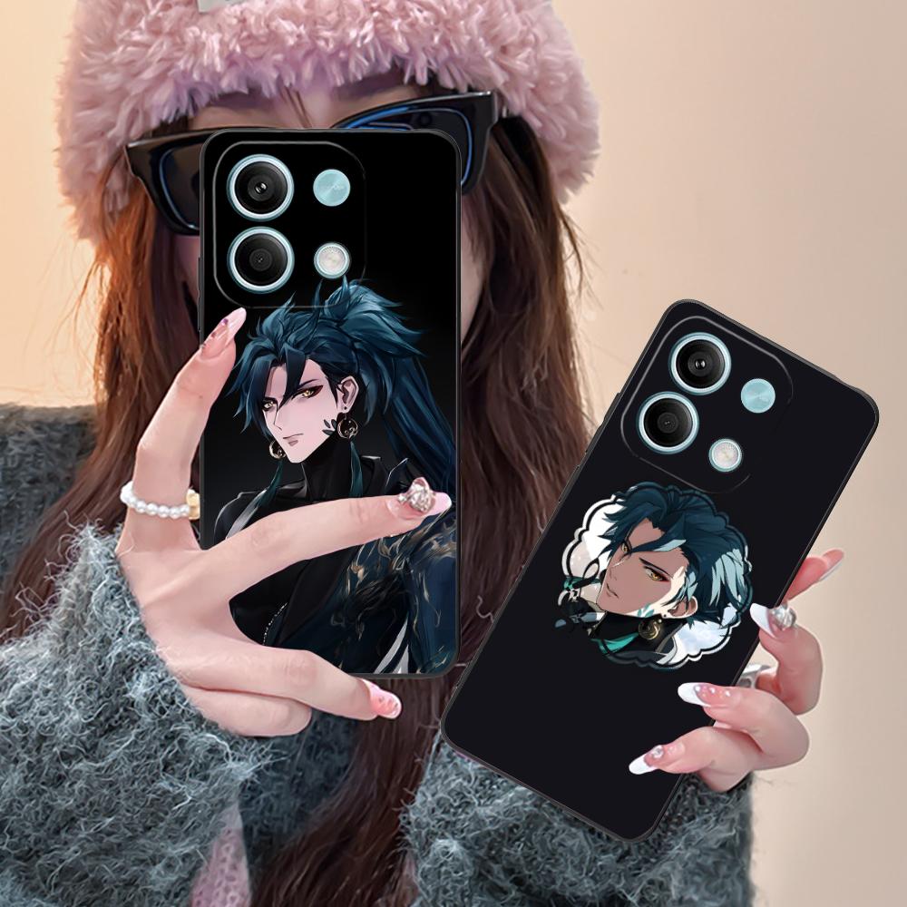 Wuthering Waves Jiyan Phone Case for Xiaomi Redmi Note 14 13 12 11 S Pro Plus 4G 5G Colour Printing Cover Pretty Cover Luxury