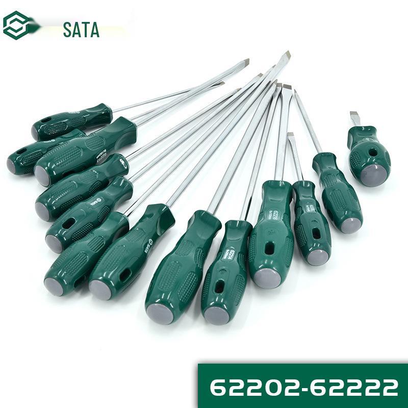 SATA A Series Slotted Flat Head Screwdriver - Strong Magnetic 62202 62202