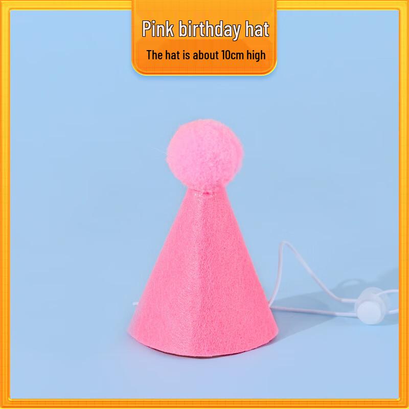 Pet Birthday Hat Set