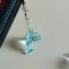 Eleganter Blauer Delfin Handyketten-Anhänger Ornament Personalisierter Schlüsselanhänger