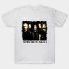 Herren Schwarzes Print-T-Shirt Nine Inch Nails – Digitale Wut Ästhetik No-Cut Transferpapier Druck Baumwoll-T-Shirt