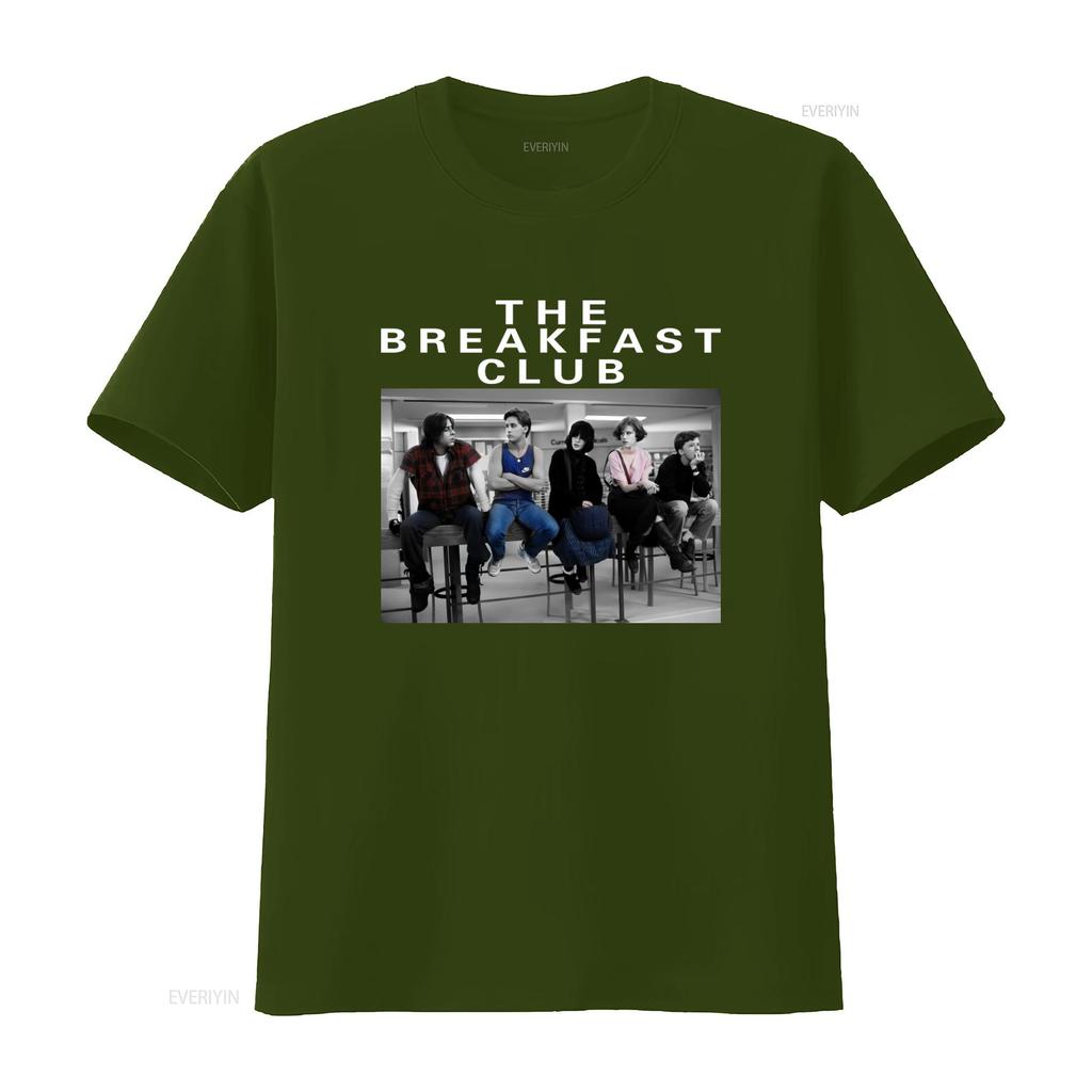 The Breakfast Club Movie Inspired T Shirt Retro Design Comfortable Cotton Unique Print For Fans Vintage Washed Soft