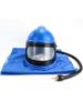 Air-Conditioned Sandblasting Helmet & Protective Suit with Oxygen Supply, Activated Carbon Filter, and Temperature Regulator
