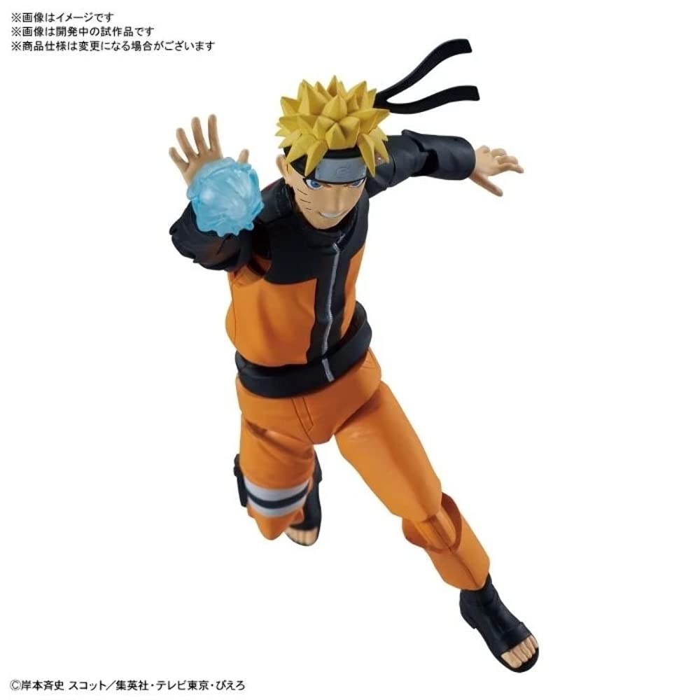 Standard Naruto Shippuden Uzumaki Naruto Plastic Model Kit Figure-rise Pre-colored