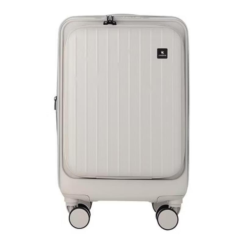 CROWN C-F5502H Carry-on Front Expandable Spinner Luggage
