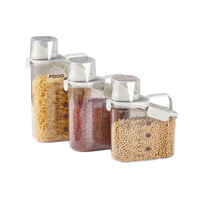 Recipient etanș pentru depozitarea orezului și cerealelor în stil japonez