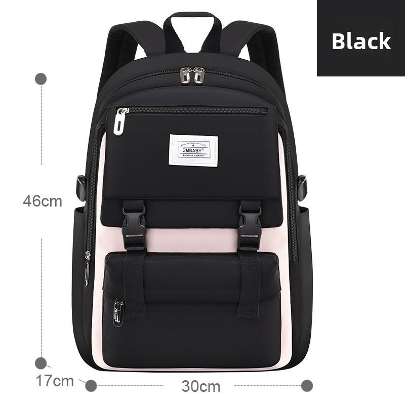 Kids School Backpack For Boys And Girls With Lightweight Nylon Material And Cushion Straps For Classroom Use