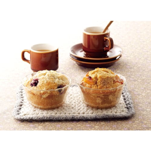 Iwaki Heat-Resistant Glass Custard Cups, 180ml x 6-Pack, BC463