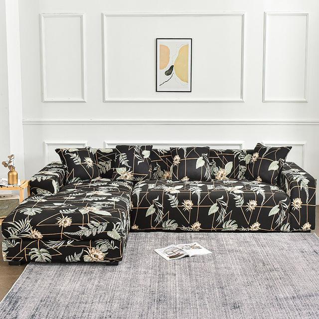 Чехлы для диванов-шезлонг для гостиной нужно купить 2 шт чехол эластичный чехол для дивана эластичный L-образный чехол для углового дивана 1-seat 90-140cm 1PC 2200₽