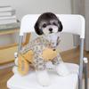 Hundedynejakke Kæledyrstøj Til Små Mellemstore Hunde Kat Vinter Varm Fleece Tyk Jakke Hvalp Vindtæt Reflekterende Jumpsuit Overalls