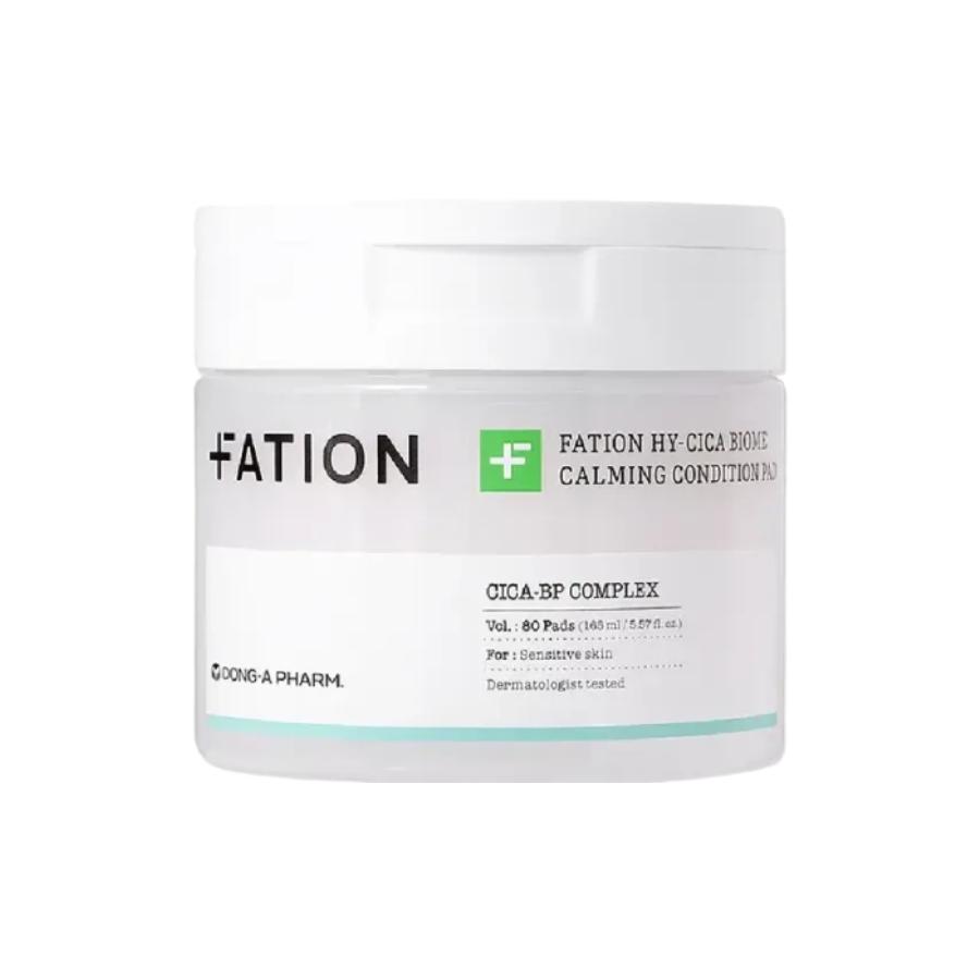 

FATION Hy-cica Biome Успокаивающие салфетки 165 мл