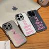 Ya Za English Alphabet Phone Case For Iphone 17 12 Plus 11 Pro Max 13 16 15 14 17E 16E Stylish Slim Shockproof Protective Shell