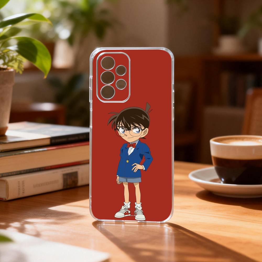 Famous D-Detective boy C-Conan-es Phone Case Transparent Silicone Soft For Samsung S25,S24,S21,S22,S23,S30,Ultra,S20,Plus,Fe