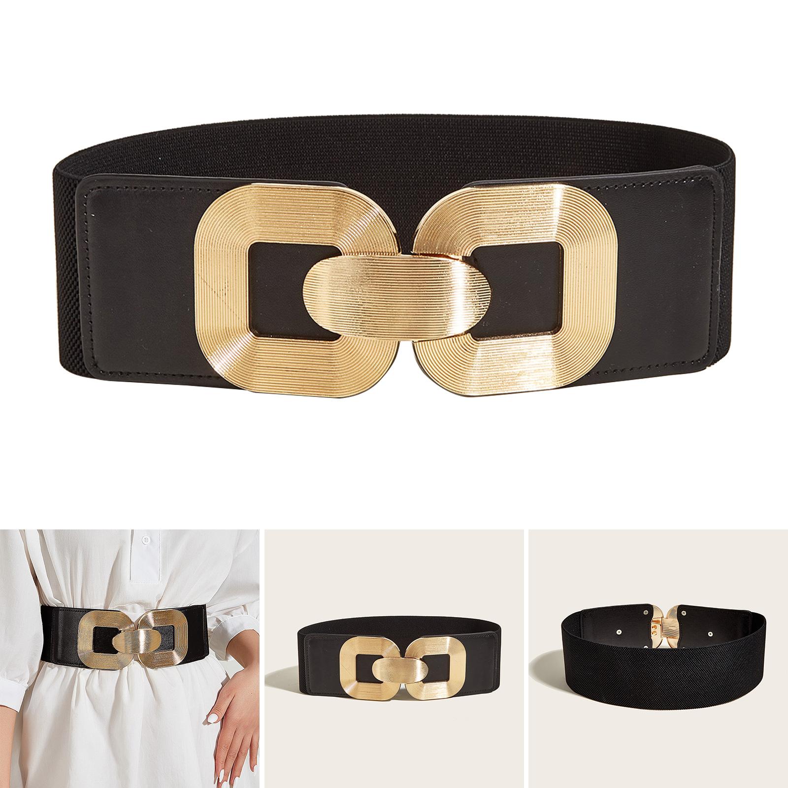 

Эластичная традиционная поясная цепочка для женщин, выпускного, банкета, клуба, вечеринки, горячей девушки, золотая пряжка, элегантная, большого размера