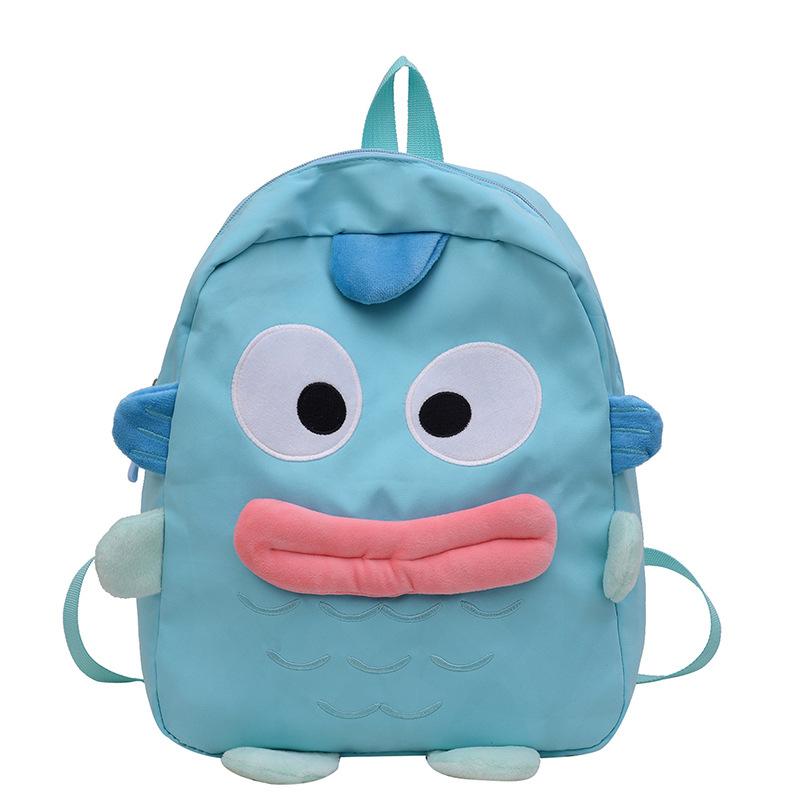 2025 Funny casual cute cartoon backpack primary school students large capacity lightweight backpack trendy school bag