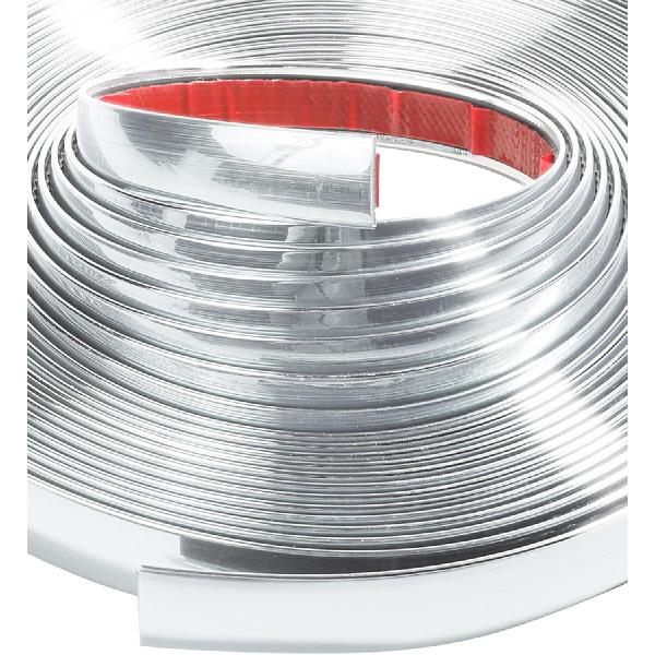 25FT Chrome Trim,Chrome Trim Molding,Car Accessories Chromes Strips For Cars,Body Side Molding Trim,Chromes Trim Tape,1/2  Automotive Trim Molding