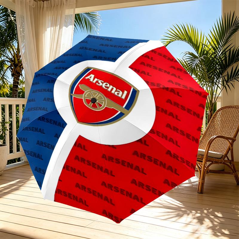 football team.C Print Automatic Open Close Umbrella, Portable Foldable Umbrella, for Outdoor Commute Camping Trip, Ideal Birthday Gift