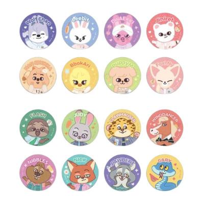 SKZOO ZOOTOPIA 2 Secret Glitter Can Badge – Random Collectible Pin