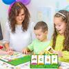 129 Pcs Text Recognition Visual Word Game Phonics Learning Word Builder Game  Parent Child Activity